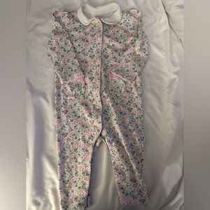 Ralph Lauren Floral Baby Girl Onesie